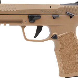 SIG P322 22LR 4" FIBER OPTIC - OPT RDY SAO (2)20RD COYOTE