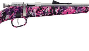 HENRY MINI BOLT 22S/L/LR - 16.25" S/S SYN MUDDY GIRL