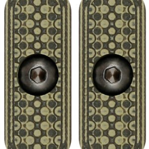 MI LEVER STOCK G10 M-LOK PANEL - OD GREEN/BLACK 2-PACK