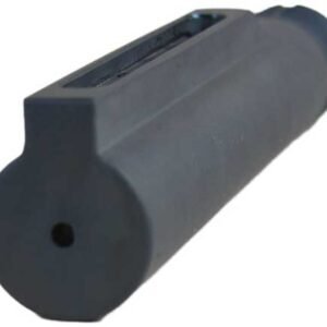 J&E AR15/AR10 MILSPEC 6-POS - REC EXTENSION BUFFER TUBE BLK