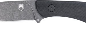 COBRATEC D2 SKINNER 3.75" FULL - TANG BLACK G10 W/KYDEX SHEATH