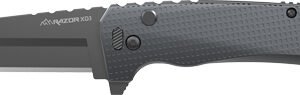 OUTDOOR EDGE RAZOR XD3 3" - FOLDER EDC CHARCOAL SHEEPSFOO