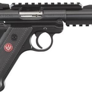 RUGER MARK IV TACTICAL 22LR - 4.40" ADJ. THREADED BBL SYN.