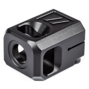 ZEV PRO COMPENSATOR V2 13.5X1 LH THREADING 9MM BLACK