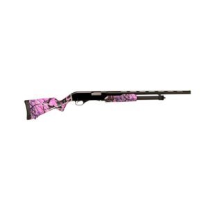 Savage Stevens 320 Field Grade Muddy Girl Compact Shotgun 20ga 3" Chamber 5rd Capacity 22" Barrel Pink Camo