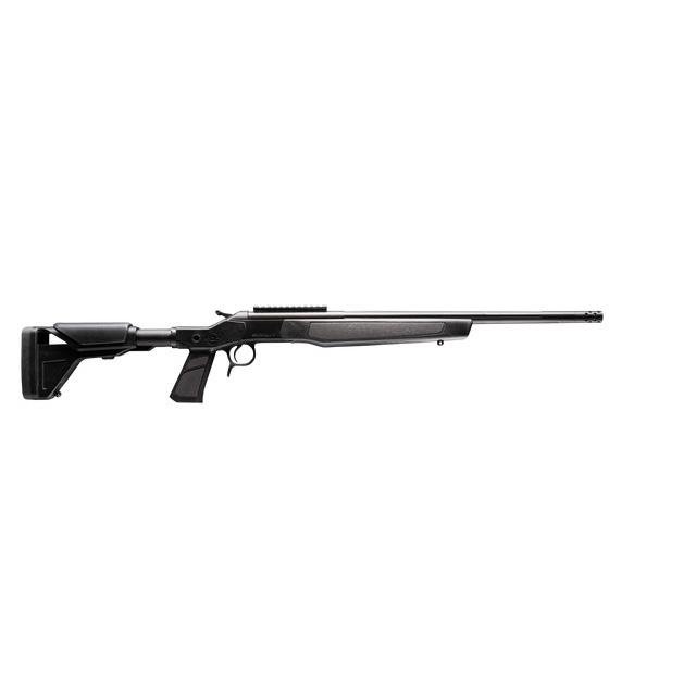 CVA Scout XP Rifle 450 Bushmaster Single Shot 20" Threaded Fluted Stainless Steel Barrel w/Graphite Black Stock