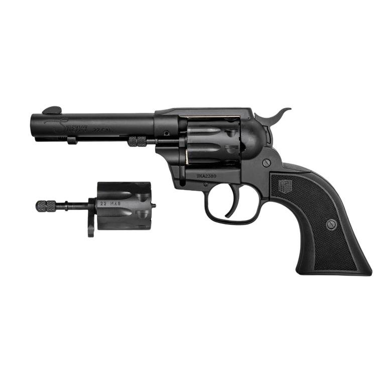 Diamondback Sidekick Checkered Polymer Grip Handgun .22 WMR/.22 LR 9rd Capacity 4.5" Barrel SA/DA Black