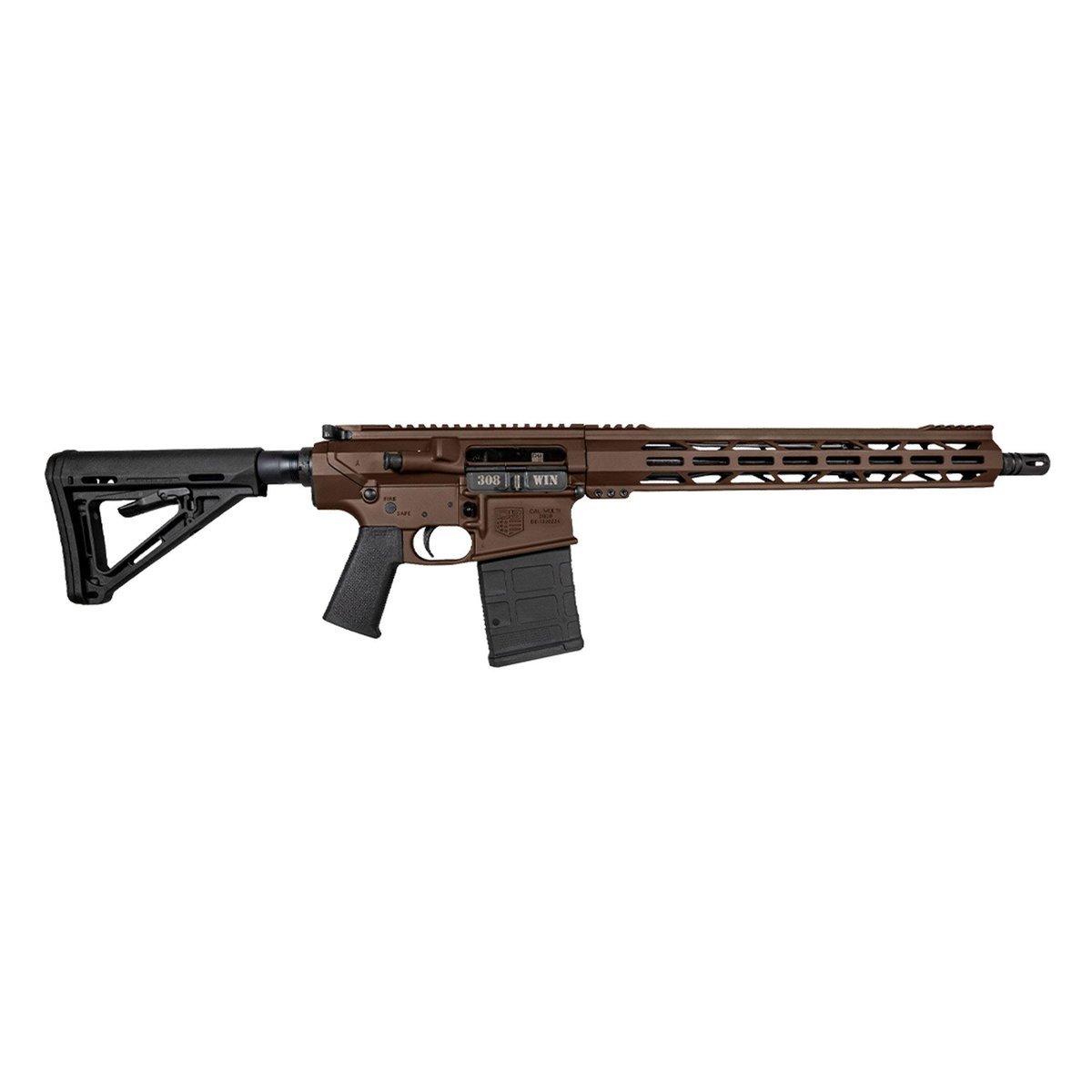 DIAMONDBACK DB10 308WIN 16'' W/15'' M-LOK RAIL Mid BL (1) 20RD PMAG