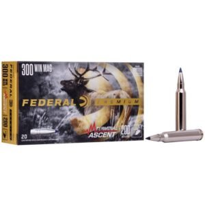 Federal Terminal Ascent Rifle Ammunition .300 Win Mag 200 gr 2810 fps 20/ct