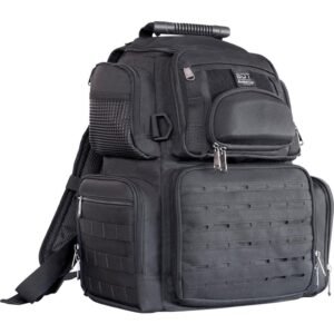 Bulldog Medium Tactical Range Handgun Backpack Black