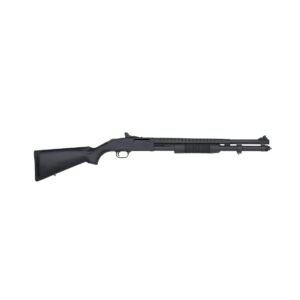 Mossberg 590 Security Shotgun 12ga 3"Chamber 8+1 Capacity 20" Barrel Black Ghost Ring Sights