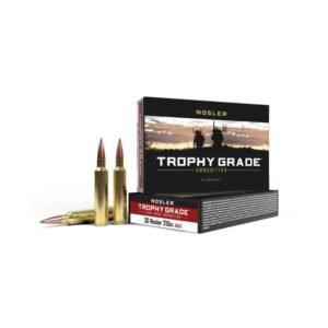Nosler Accubond Trophy Grade Long Range Rifle Ammunition .30 Nosler 210gr ABLR SP 3000 fps 20/ct