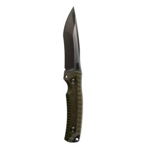SOG Knives Hidaka FX Fixed Knife 4-4/5" Drop Point Blade Green Box