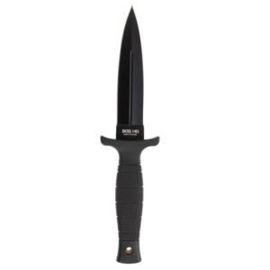 SOG Knives Nightshade Fixed Knife 4-3/4" Spear Point Blade Black