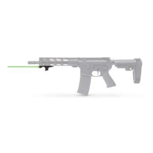 Viridian HS1 Hand Stop with Green Laser Black with Picatinny Adapter