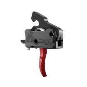 Rise Armament Rave PCC Single Stage Rifle Trigger 3.5 lb Curved Red