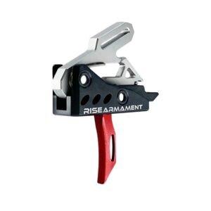 Rise Armament RA-535 Advanced Performance Single Stage AR Rifle Trigger 3.5 lb Curved Red