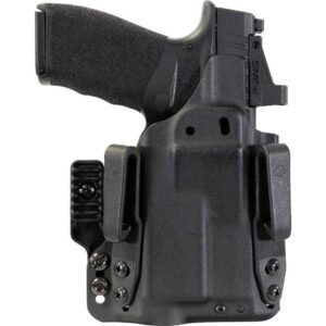 Mission First Tactical Pro Series IWB Light Holster for Springfield Hellcat PRO with TLR7A Black Ambi
