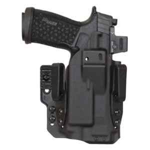 Mission First Tactical Pro Series IWB Light Holster for Sig P365-FUSE with TLR7A Black Ambi