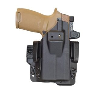 Mission First Tactical Pro Series IWB Light Holster for Sig P320 X Carry/M18 with TLR7 Black Ambi