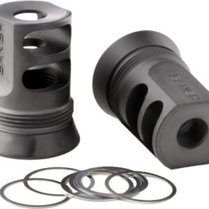 BANISH SUPPRESSORS 4673 - MUZZLE BRAKE 30GOLD/46 5/8X24