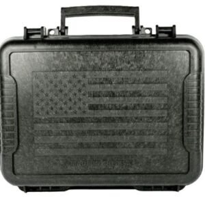 BOYT SINGLE HANDGUN HARD - CASE 11" USA FLAG BLACK