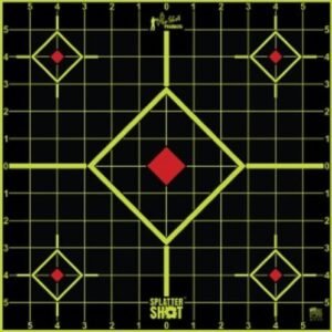 SPLATTER SHOT TARGET SIGHT-IN - 12" GREEN PEEL/STICK 12EA