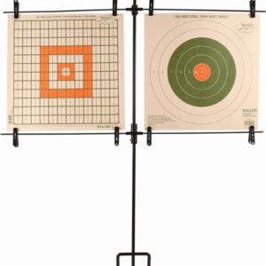 ALLEN PAPER TARGET STAND - INCLUDES 8 CLIPS/STEEL FRAME