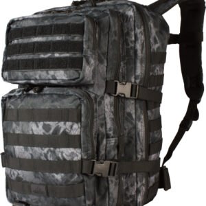 RED ROCK LARGE ASSAULT PACK - PRYM1 BLACKOUT CAMO W/ WEBBING