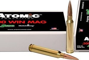 ATOMIC 300 WIN MAG 220GR MATCH - KING HPBT 20RD 10BX/CS