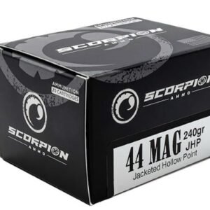 SCORPION 44 REM MAG - 240GR JHP 20RD 10BX/CS