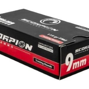 SCORPION 9MM LUGER - 115GR FMJ-RN 50RD 20BX/CS