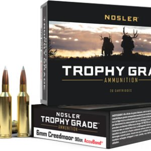 NOSLER TROPHY GRADE 6MM CM - 90GR ACCUBOND TIP 20RD 10BX/CS