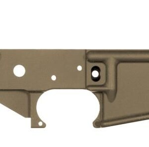 CMMG LOWER RECEIVER ASSEMBLY - MK4/AR15 COYOTE TAN