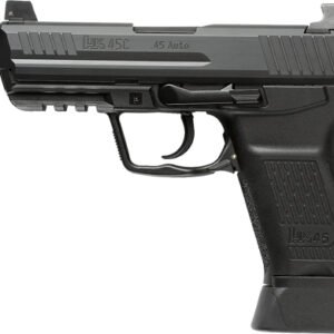 HK HK45 COMPACT TACTICAL - V7 DAO 2-10RD BLACK