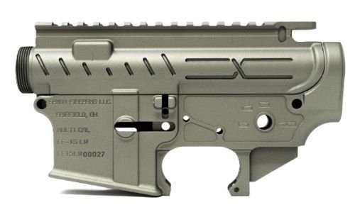 FAXON AR-15 X-TRA LITE - RECEIVER SET TITANIUM STRIPPED