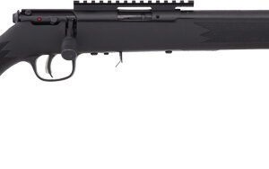 SAVAGE 93R17-FV-SR 17HMR - 16.5" HB THREADED BLUED/BLACK