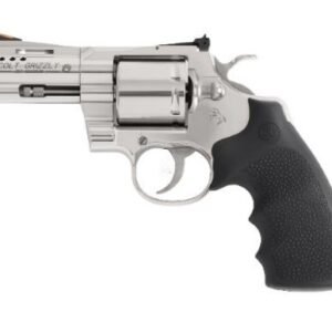 COLT GRIZZLY 357MAG 3" 6RD - POLISHED STAINLESS HOGUE GRIPS