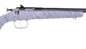 CRICKETT RIFLE G2 22LR PURPLE - SYNTHETIC/GOLD WEB BLUED