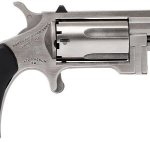 NAA SENTINEL MINI-REVOLVER - 22WMR 1 5/8" WHITE DOT SS SYN