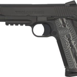 COLT COMBAT UNIT 9MM 5" 8RD - MATTE BLACK PICATINNY RAIL