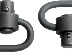 GROVTEC HEAVY DUTY PUSH BUTTON - SWIVELS 1" BLACK NITRIDE