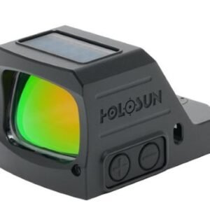 HOLOSUN 407 GREEN DOT 2MOA - OPEN LENS FULL SIZE PISTOL