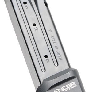 LANCER EXTENDED BASEPAD PLUS - 5RDS BLACK FOR SIG P320