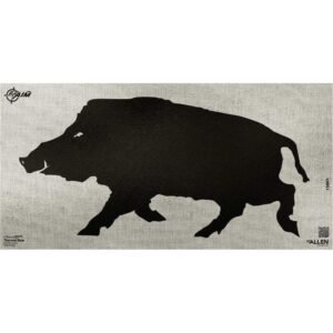 Allen EZ Aim Thermal ID Boar Paper Target 24"x12" Grey