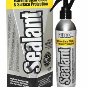 FLITZ SEALANT 8 OZ SPRAY BOTTLE W/ FREE MICROFIBER