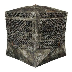 Muddy Carnage Die Cut Ground Blind Veil Canyon Grey