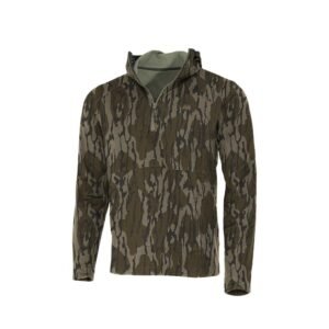 Muddy DV8 Quest Midweight Quarter Zip Hoodie Mossy Oak Bottomland XL