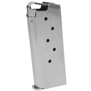 Check-Mate Sig 938 Handgun Magazine Stainless Steel 9mm Luger 6/rd