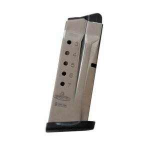 Check-Mate S&W SHIELD Compatible Handgun Magazine Stainless Steel 9mm Luger 7/rd
